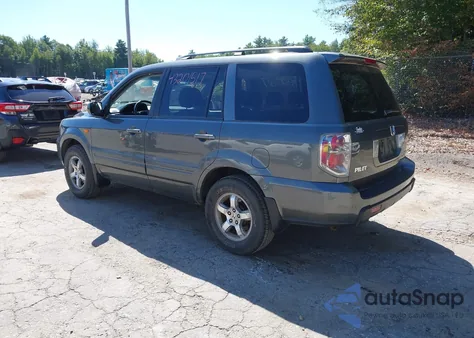 2007 Honda Pilot Ex from USA, damaged, VIN 2HKYF184X7H500209